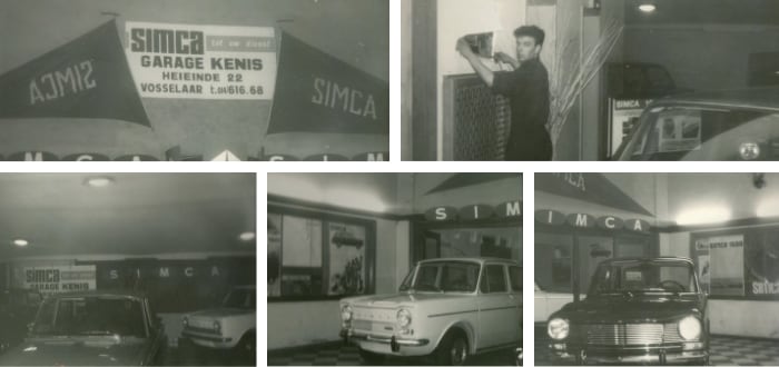 Garage Kenis 1966 Turnhout Otterstraat Talbot