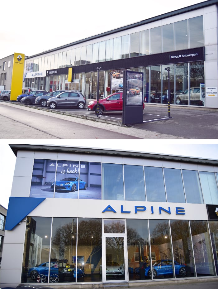 Garage Kenis 2018 Renault Antwerpen Alpine